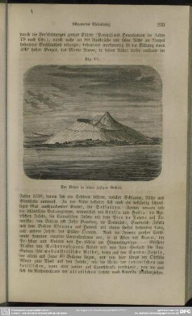 Fig. 60. Der Vesuv in seiner jetzigen Gestalt