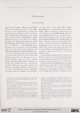Genealogie