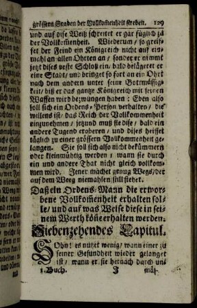 Siebenzehendes Capitul.