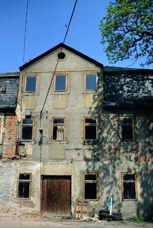 ehemaliges Kontor der Porzellanfabrik, steht unter vorläufigem Denkmalschutz