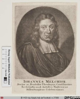 Bildnis Johann Melchior
