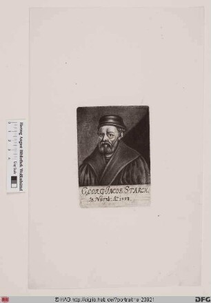 Bildnis Georg Jacob Starck
