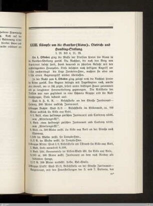 XXIII. Kämpfe um die Gunther (Aisne)-, Dietrich- und Hunding-Stellung