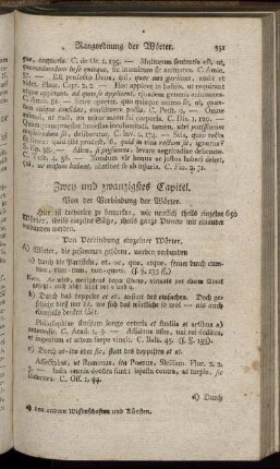 Zwey und zwanzigstes Capitel.