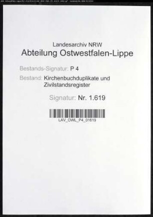 Kirchenbuchduplikat der katholischen Gemeinde Bökenförde (GHT 1851). (Gemeinde: Bökenförde, katholische Gemeinde)