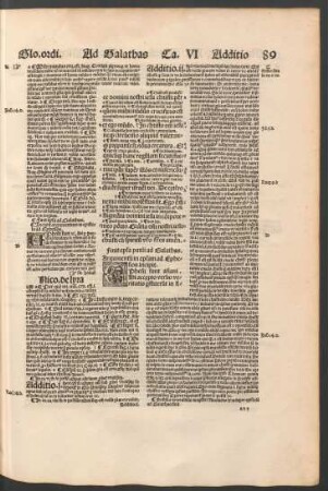 Argumentum in epistolam ad Ephesios incipit.