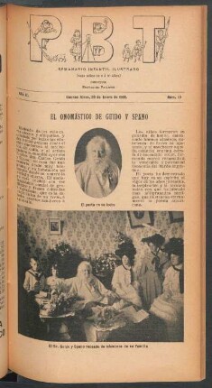 El onomástico de Guido y Spano