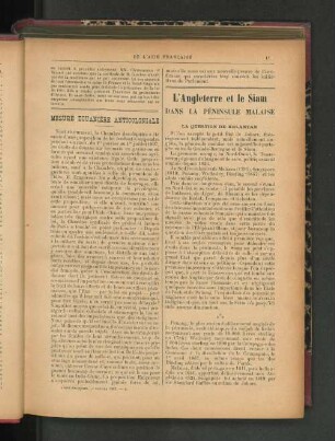 Mesure Douanière Anticoloniale.