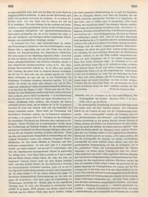 310-311 [Rezension] Schmitz, Otto, Das Lebensgefühl des Paulus