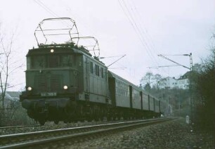 Gäubahn Stuttgart Nord Lok 144 099 Leerpersonenzug Stgt.-Hbf.-Stuttgart-West B3yg-Wagen