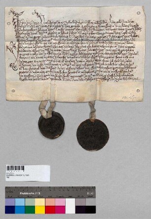 Abt Johannes von Fulda, Primas der Benediktineräbte in Deutschland und Frankreich, Erzkanzler der Kaiserin, Dechant Johannes und der Konvent des Klosters St. Salvator in Fulda schließen mit Propst Georg [I.] und dem Kapitel zu Baumburg eine Gebetsverbrüderung.; S1: Abt Johannes von Fulda, Primas der Benediktineräbte in Deutschland und Frankreich, Erzkanzler der Kaiserin; S2: Konvent von St. Salvator in Fulda