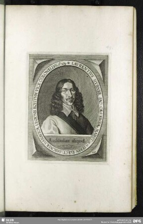 Laurentius Hubner, Sac: Caes: Regiaeq[ue] Maiest: ut et Seren: Elect: Saxoniae, Hanauicae Legionis Equitum Vice Colonellus A. 1649