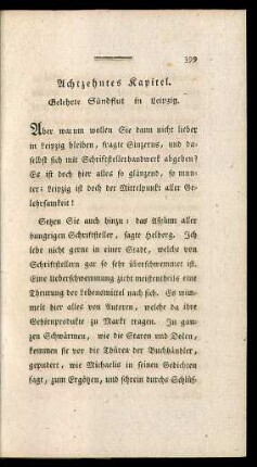 Achtzehntes Kapitel.