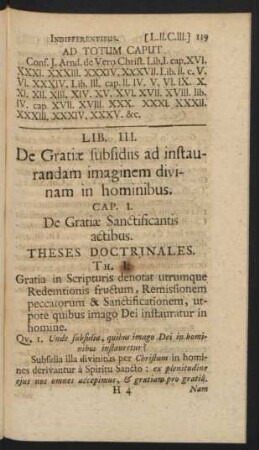Cap. I. De Gratiae Sanctificantis actibus.