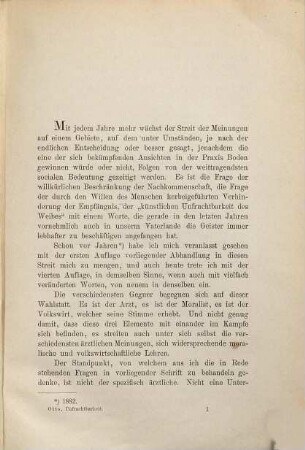 Künstliche Unfruchtbarkeit des Weibes : eine volkswirtschaftl. Studie