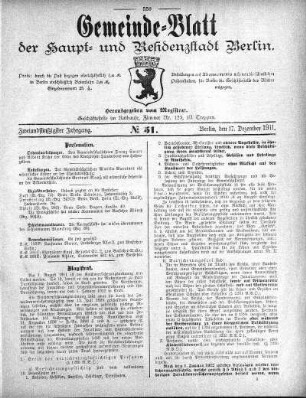 1911,51: No. 51, 17. Dezember 1911