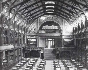 "Die Festhalle der Großherzoglich Badischen Haupt- und Residenzstadt Karlsruhe, erbaut von Josef Durm". Festhalle