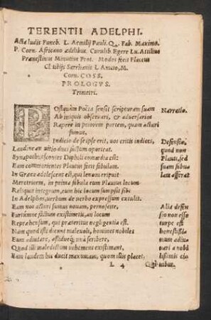 Terentii Adelphi