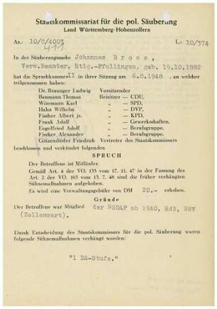 Bross, Johannes