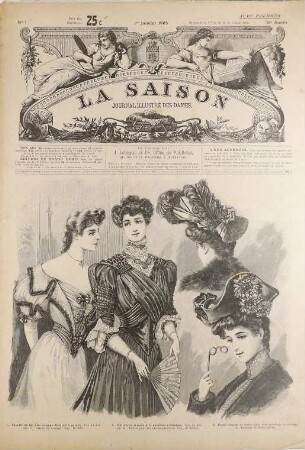 Sammlung: La Saison, Journal illustré des dames (1905)