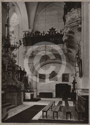 Querhaus der Klosterkirche Trebnitz nach S