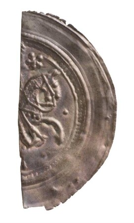 Münze, Pfennig, Brakteat, um 1200