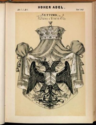Taf. 349. Settimo, Fürsten v. Vitalia