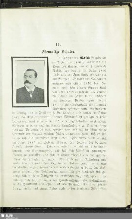 II. Ehemalige Schüler