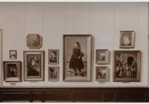 Blick in die Ausstellung der Nationalgalerie, Raum 24