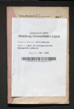 Erblasser: Schomäcker auch Schomäker, Henriette Louise: