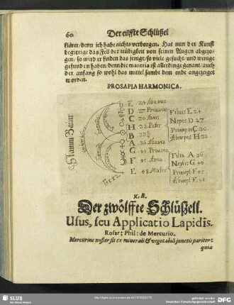 Der zwölffte Schluszell. Usus, seu Applicatio Lapidis
