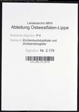 Kirchenbuchduplikat der evangelischen Gemeinde Ohle (GHT 1848-1874). (Gemeinde: Ohle, evangelische Gemeinde)