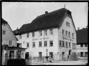 Adelsheim Gasthaus zur Krone - Außenansicht - Hauptstraße 19 (Marktstraße)