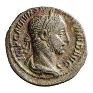Münze, Denar, 227 n. Chr.