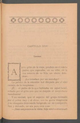 Capítulo XXV - Leonor.