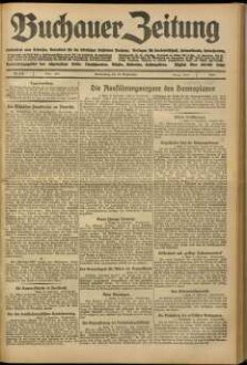 Buchauer Zeitung Volksblatt vom Federsee : Amtsblatt für die städt. Behörden Buchaus