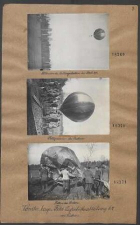 Füllen des Ballons
