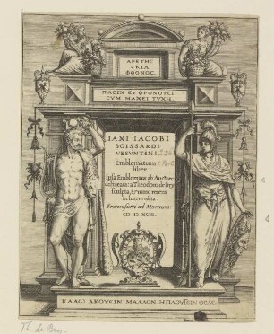 Titelblatt Emblematum Liber, J. J. Boissard
