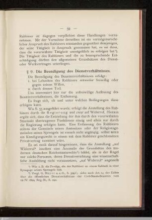 § 9: Die Beendigung des Dienstverhältnisses
