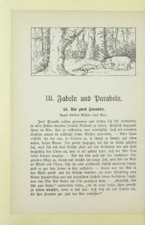 III. Fabeln und Parabeln