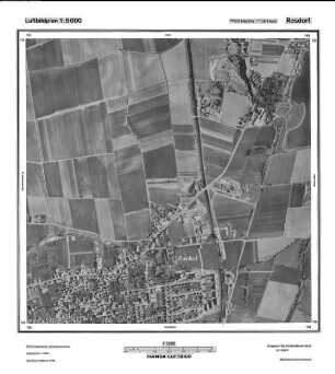 Rosdorf, Gauß-Krüger-Koordinaten: Rechtswert: 3562, Hochwert: 5708