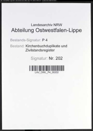 Kirchenbuchduplikate der evangelisch-lutherischen Gemeinde St. Bartholomeus Lütgendortmund (GHT 1865-1869). (Gemeinde: Lütgendortmund, evangelisch-lutherische Gemeinde St. Bartholomeus)