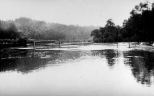 Wilsdruff-Blankenstein. Ober- oder Krillemühle, Hochwasser? Repro