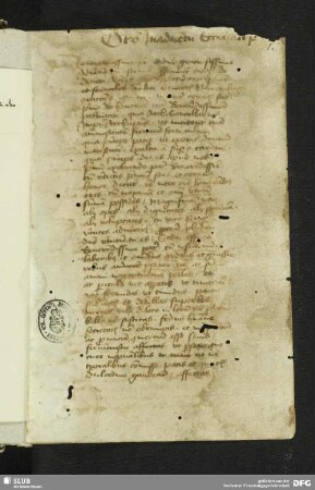 1r-1v: Begrüßungsrede an einen Kirchenfürsten