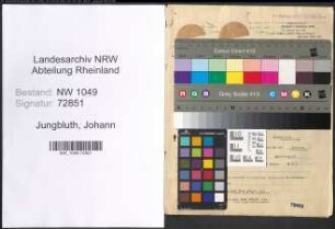 Entnazifizierung Johann Jungbluth , geb. 12.06.1892 (Polizeibeamter)