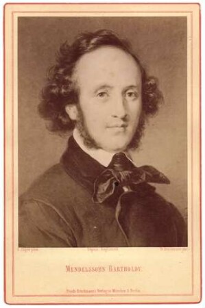 Felix Mendelssohn Bartholdy, Gemälde von G. Jäger