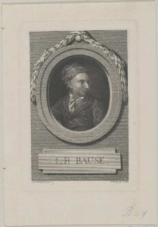 Bildnis des I. F. Bause
