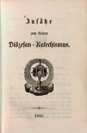 Zusätze zum kleinen Diözesan-Katechismus