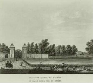 "Der Grosse Garten Bei Dresden"