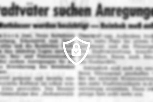 Stadtväter suchen Anregungen